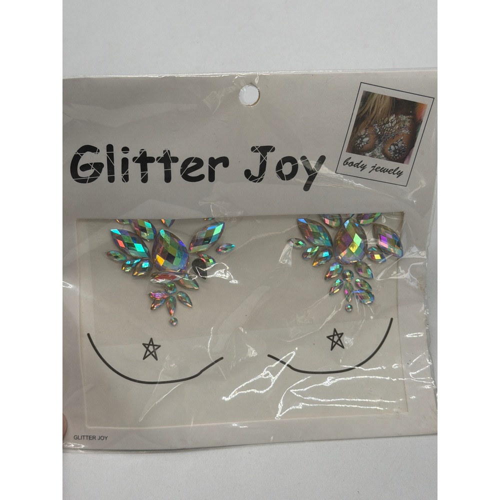 Glitter Joy Body Jewels Face Gems Rhinestone Appliques Festival Rave Outfit